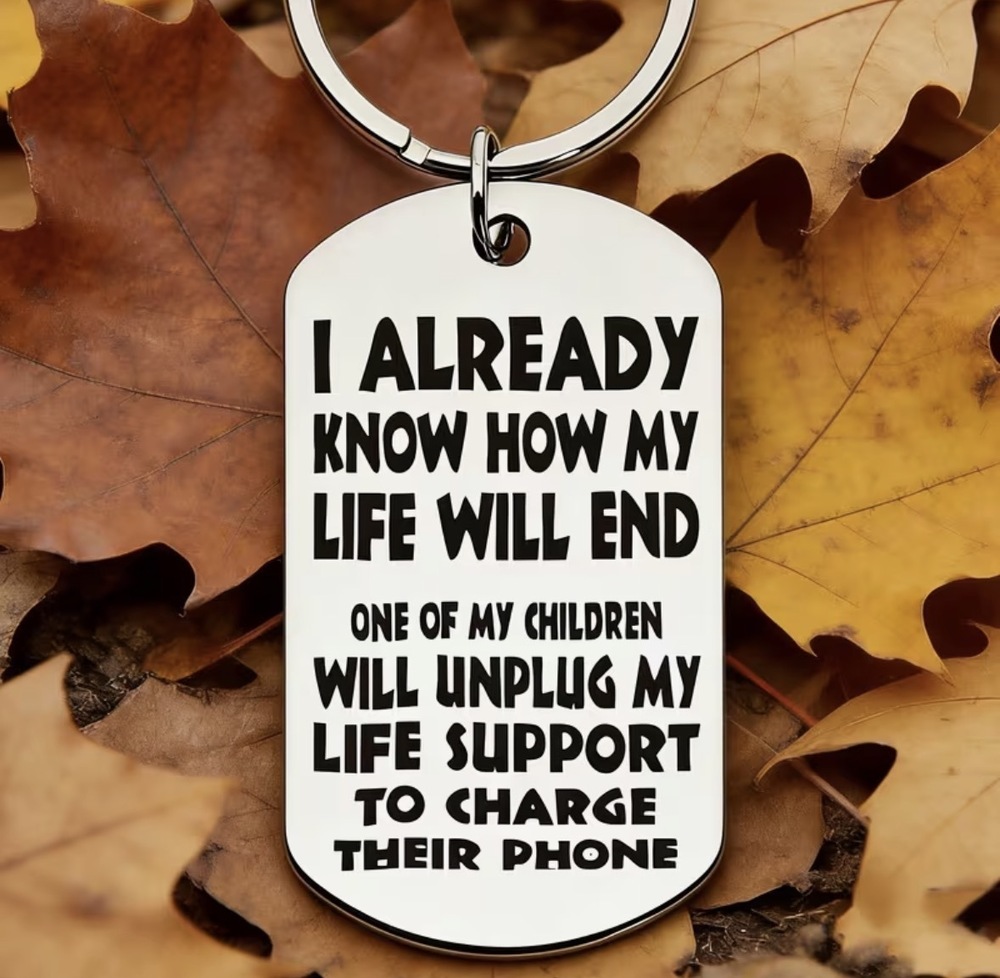 3/$25 I Already Know How My Life Will End Stainless Steel Keychain NEW